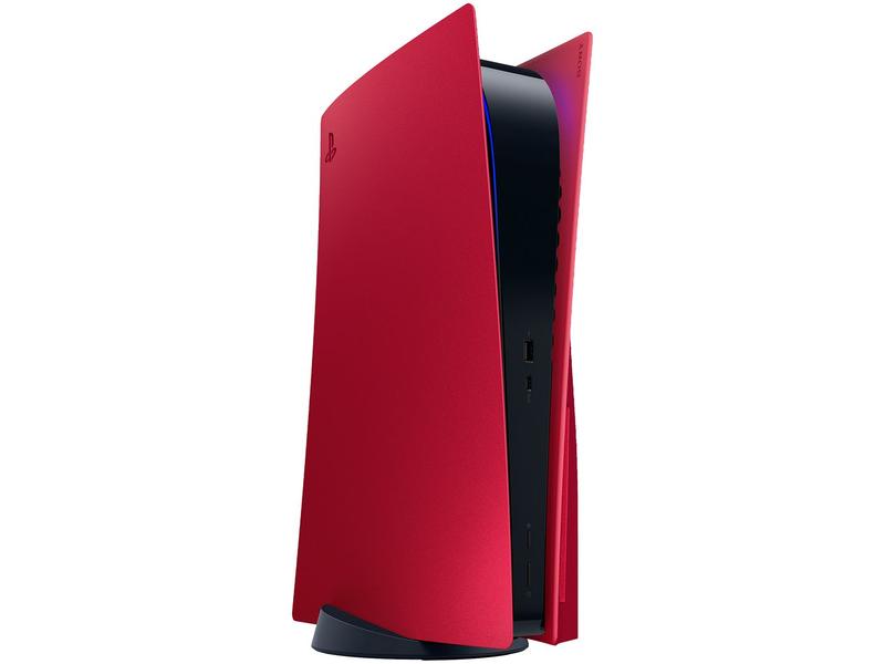 Imagem do produto Tampas do console PS5 - Volcanic Red em Magazine Luiza